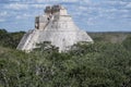 The Magician`s Pyramid-Uxmal -Mexico 158 Royalty Free Stock Photo