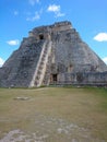 The Magician`s Pyramid- Yucatan -Mexico 187 Royalty Free Stock Photo