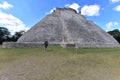 The Magician`s Pyramid Uxmal -Yucatan -Mexico 300 Royalty Free Stock Photo