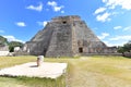 The Magician`s Pyramid Uxmal -Yucatan -Mexico 324 Royalty Free Stock Photo