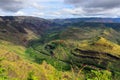 Magificent Waimea Canyon Royalty Free Stock Photo