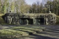 Maginot line building in Alsace France