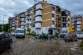 Cleaning of premises and cars after the great flood in Bosnia and Herzegovina