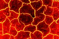 Magma Background, The red crack abstract for background.