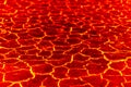 Magma Background, The red crack abstract for background. Royalty Free Stock Photo