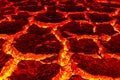 Magma Background, The red crack abstract for background.