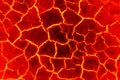 Magma Background, The red crack abstract for background Royalty Free Stock Photo