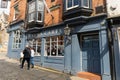 The Magna Carta public house on Steep Hill in the city of Lincoln, UK Royalty Free Stock Photo