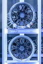 Magnesium alloy wheel Royalty Free Stock Photo