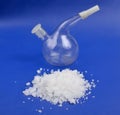 Magnesium chloride is an inorganic compound with the formula MgCl2. Royalty Free Stock Photo