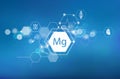 Magnesium. Scientific research Royalty Free Stock Photo