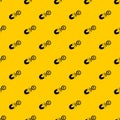 Magnet with coin pattern vector
