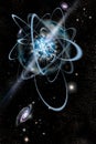 Magnetar neutron star with high magnetic field Royalty Free Stock Photo