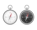 Magnetic compass vector illustration isolated