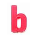 Magnetic lowercase letter B