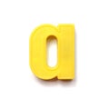 Magnetic lowercase letter A