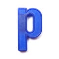 Magnetic lowercase letter P