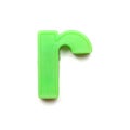 Magnetic lowercase letter R