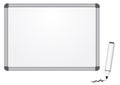 Magnetic marker board Royalty Free Stock Photo