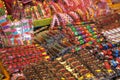 Magnetic refrigerators are sold wholesale in baskets. Tourists love to buy it as a souvenir.