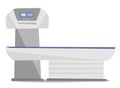 Magnetic resonance imaging vector illustration.