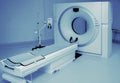 Medical tomograph in clinic Royalty Free Stock Photo