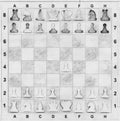 Magnetic chessboard. Education concept, chess lesson, intellectual game