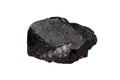 Magnetite mineral isolated Royalty Free Stock Photo