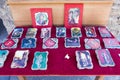 Magnets with old paintings from Pompeii city