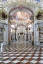 The magnificent Admont Abbey Library, the world`s largest Abbey Library