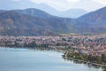 The magnificent Aegean Sea and one of the beautiful coasts in Fethiye.