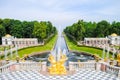 The magnificent architecture of Peterhof