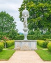 Atlas Fountain, Kenilworth Castle, Warwickshire. England Royalty Free Stock Photo