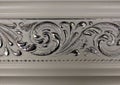 Magnificent beautiful cornices for interior decorative elements