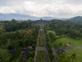 The magnificent borobudur temple in Indonesia