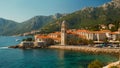 Magnificent Budva Montenegro vacation adriatic sea summer seascape rest