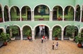 Inside the Governments Palace of Yucatan, Merida, Yucatan, Mexico