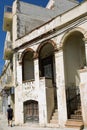 Birdzebbugia, Malta, August 2019. Old Maltese house with arches and balconies.
