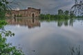 Ruins of a granary on the Narew river, a strategic historic project