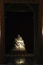 Magnificent carving of La Pierdad in the Cathedral of Guadix