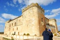 The magnificent Castle of Buen Amor in Topas, Salamanca, Spain