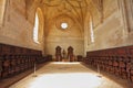 The magnificent chapel with a vaulted ceiling