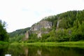 The most picturesque river AI. Bashkiria. Ural.