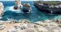 Magnificent coastal view along Razorback viewpoint - Great Ocean