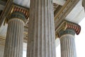 magnificent columns and elements of neoclassical architecture, Academy of Athens, Greece