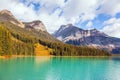 Magnificent Emerald Lake Royalty Free Stock Photo