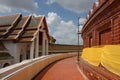 Magnificent exterior design of Phra Pathommachedi or Phra Pathom Chedi Thailand.
