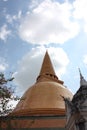 Magnificent exterior design of Phra Pathommachedi Thailand.