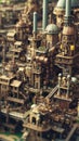 Magnificent Factorio Megabase: Tilt-Shifted Delight