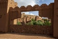 The magnificent fortified city of Ait Benhaddou in Morocco. Royalty Free Stock Photo